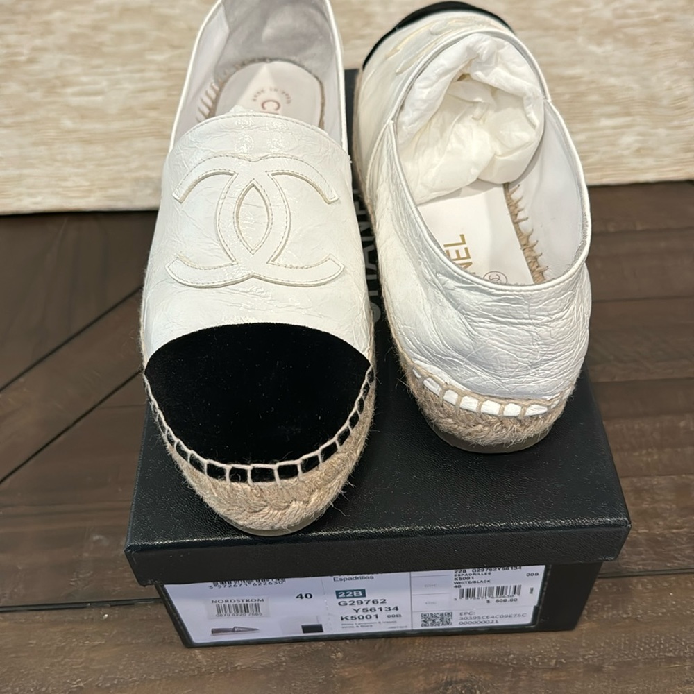 Chanel espadrilles, New!